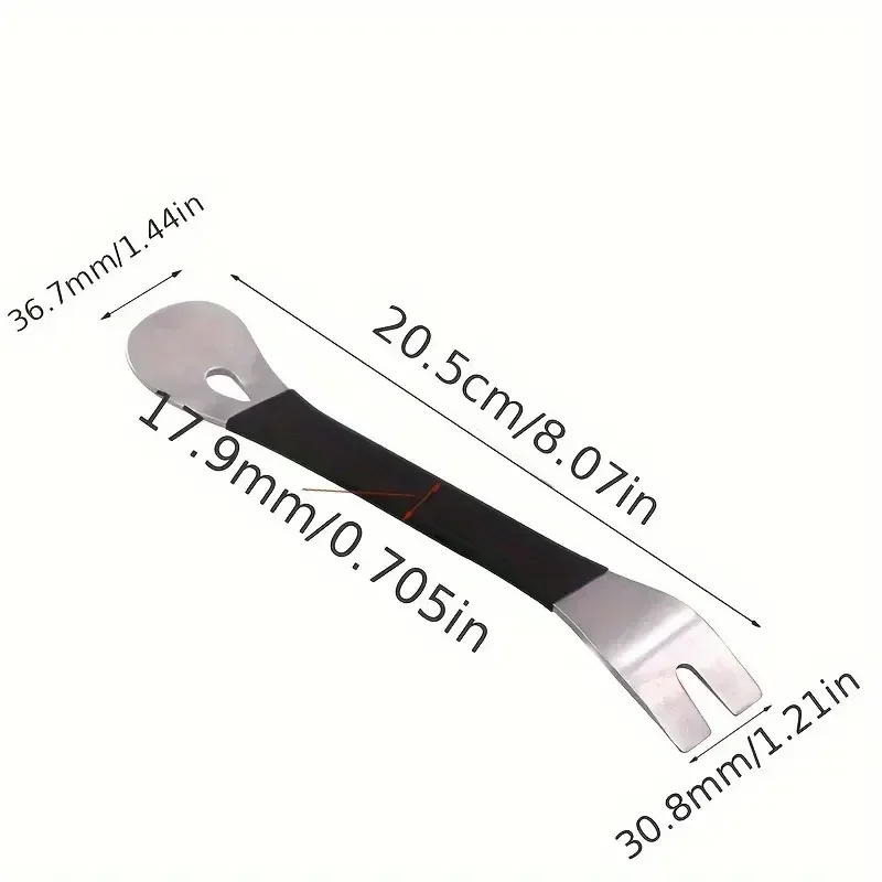 1pc Car Installation Tool for Dismantling Navigation, Prying Door Panel Drive,Sound Insulation, Instrument Panel Foot Pad Trims,