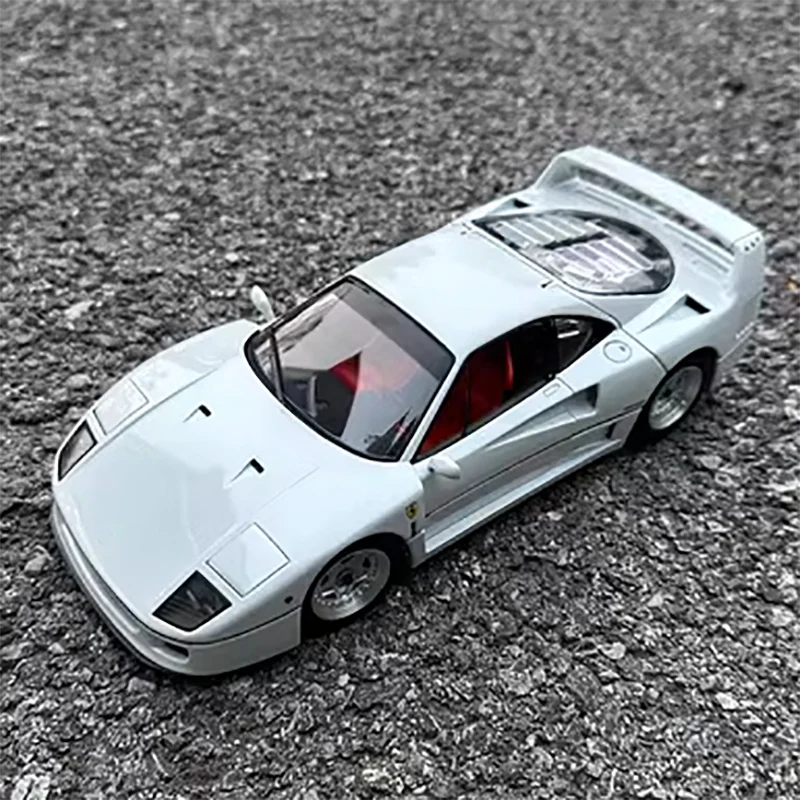 KYOSHO 1:18 F40 alloy full door car model+small gift