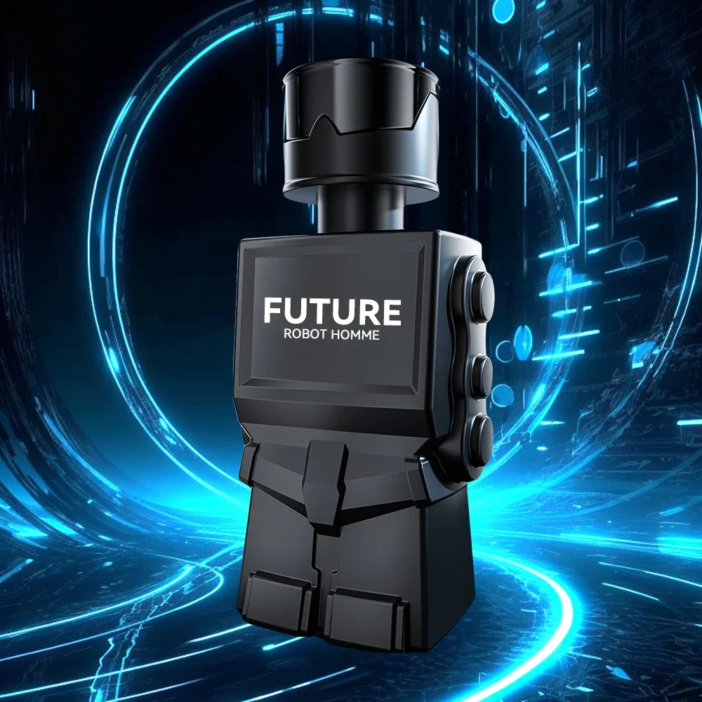 مجموعة هدايا مكونة من 3 قطع عطر روبوت للرجال 3X30ML 1.0FL.OZ Eau de Parfum Spray، عطر منعش يدوم طويلاً، هدية مثالية له