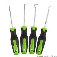 4Pcs Auto Vehicle Removal Pick Hook Set Auto Oil Seal Screwdrivers Gasket Puller Remover O Rings Seal Disassembly Tool