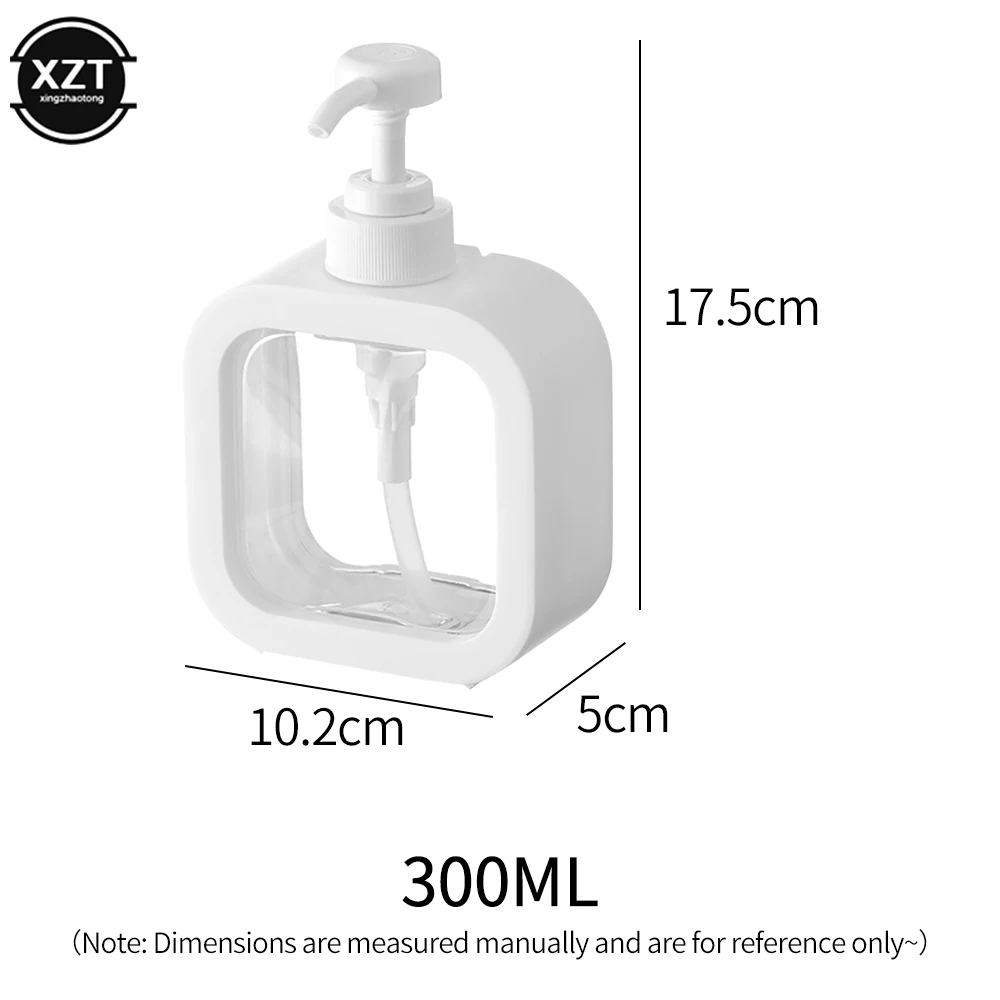 Bathroom Soap Dispensers Refillable Lotion Shampoo Shower Gel Holder Portable Travel Dispenser Empty Bath Pump Bottle