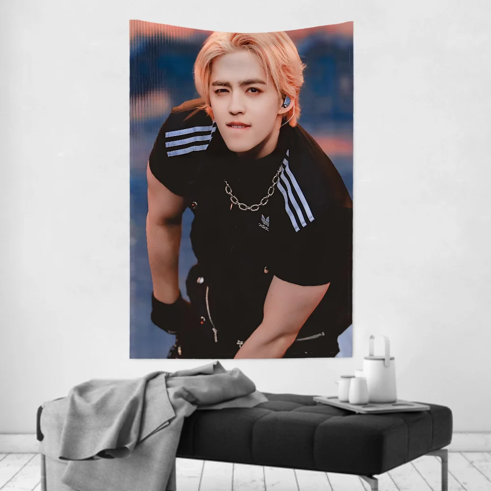 Choi Seung Cheol S.COUPS نسيج ديكور غرفة قماش صوفي حفلة معلقة خلفية غرفة ديكور غرفة الطفل