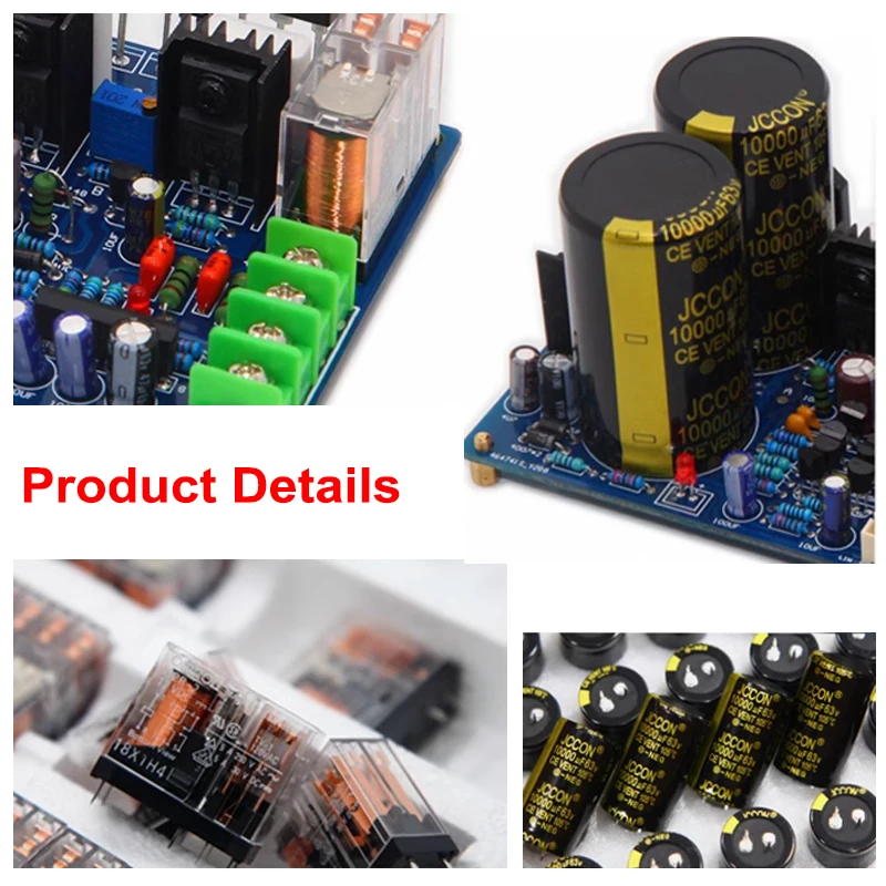 150W+150W Hifi High Power Audio Amplifier Finished Circuit Board Use ON Semiconductor NJW0281G NJW0302G Triode Amp DIY Module