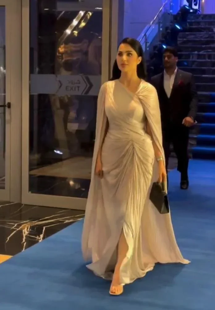 Arabin noite elegante vestidos de noite simpy chiffon vestidos de baile até o chão vestidos de festa personalizados vestidos de noche saudita