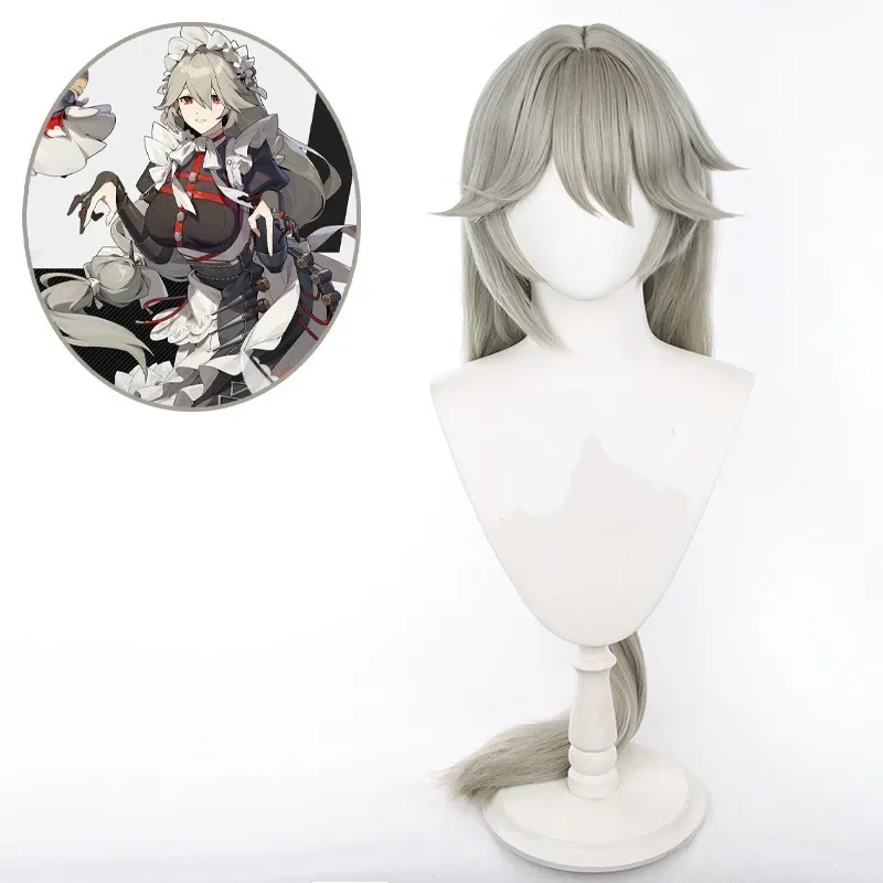 Alexandrina Sebastiane Maid คอสเพลย์อะนิเมะเกม Zenless Zone Zero ชุด Prop อุปกรณ์เสริมวิกผม