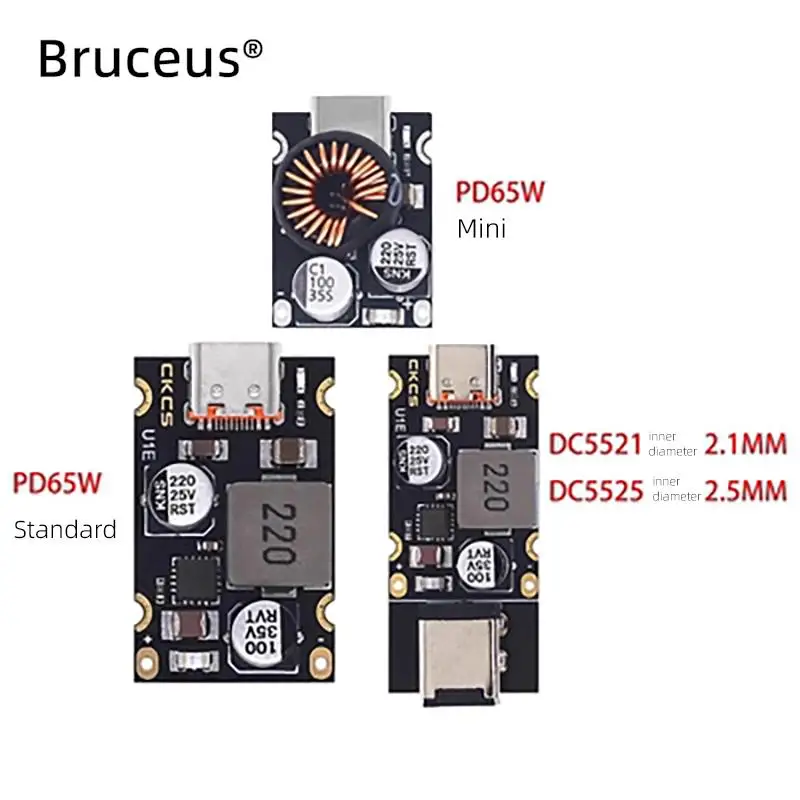 PD65W PD3.1 QC3.0 Fast Charging Module USB Type-C Interface Suppor Apple  PPS  Huawei SCP