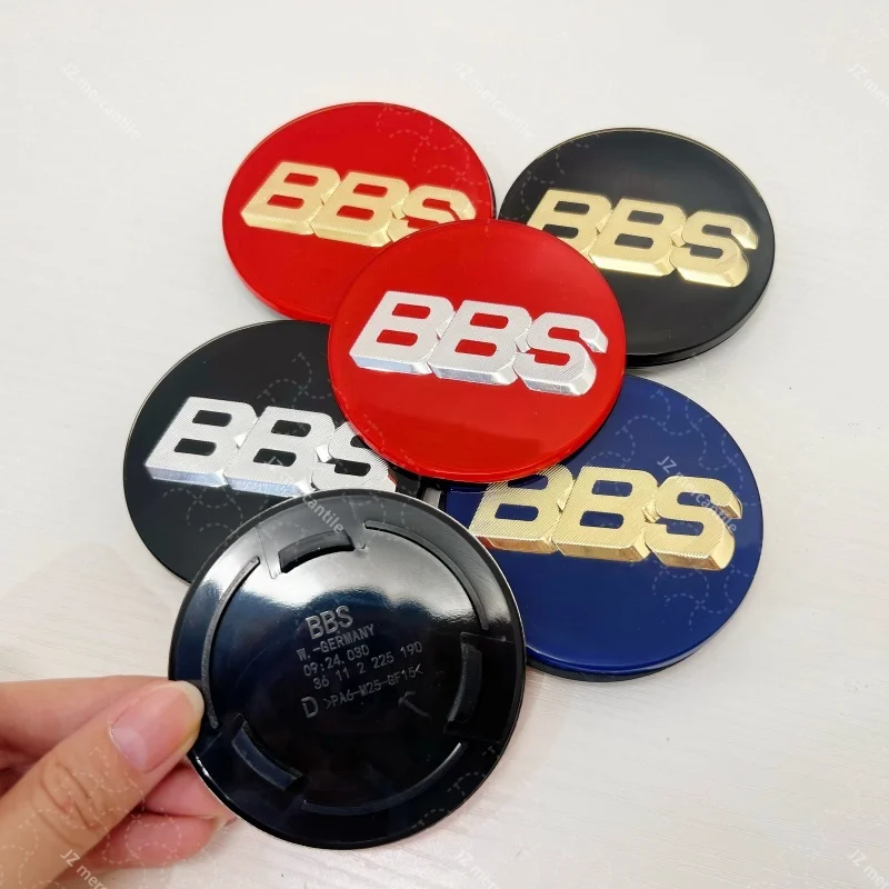 

Custom Replacement Emblem(Fits OEM Hub Caps)–High-Grade Acrylic Refit Sticker,70mm BBS Hub Cover Label – Durable, Weatherproof