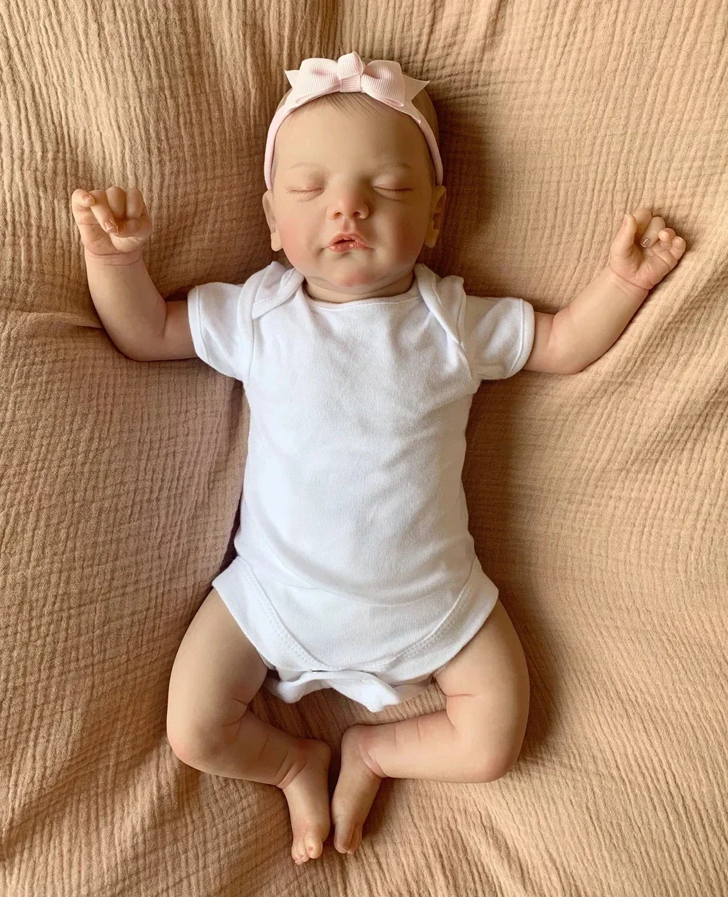 

45 см кукла реборн для новорожденных Сэм, ручная роспись, волосы, ifelike, ручная работа, настоящая детская 3D-кожа с видимыми венами, детская игрушка Bebe Reborn