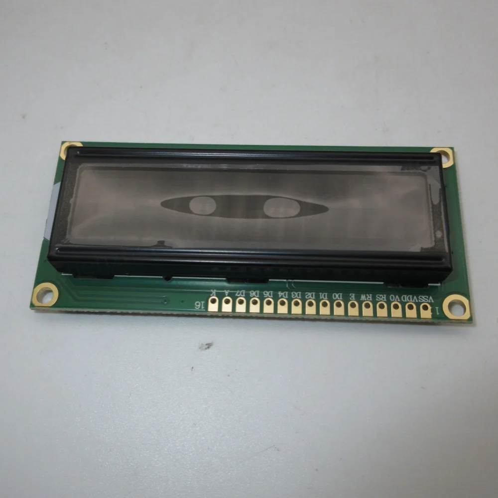 High Quality DIY LCD1602 Backlit Display Module Blue/Yellow Green Screen 1602A LCD Screen 5V 3.3W