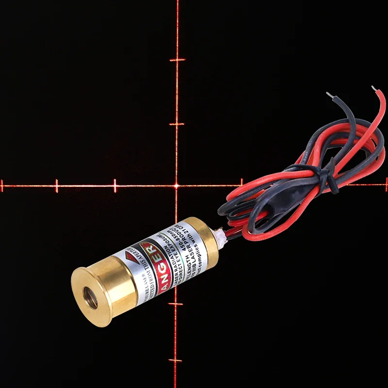 660 الصليب الأحمر تخرج وحدة الليزر رئيس عدسة زجاجية التركيز الصناعية الصف PCB قطر 13 مللي متر أداة بصرية