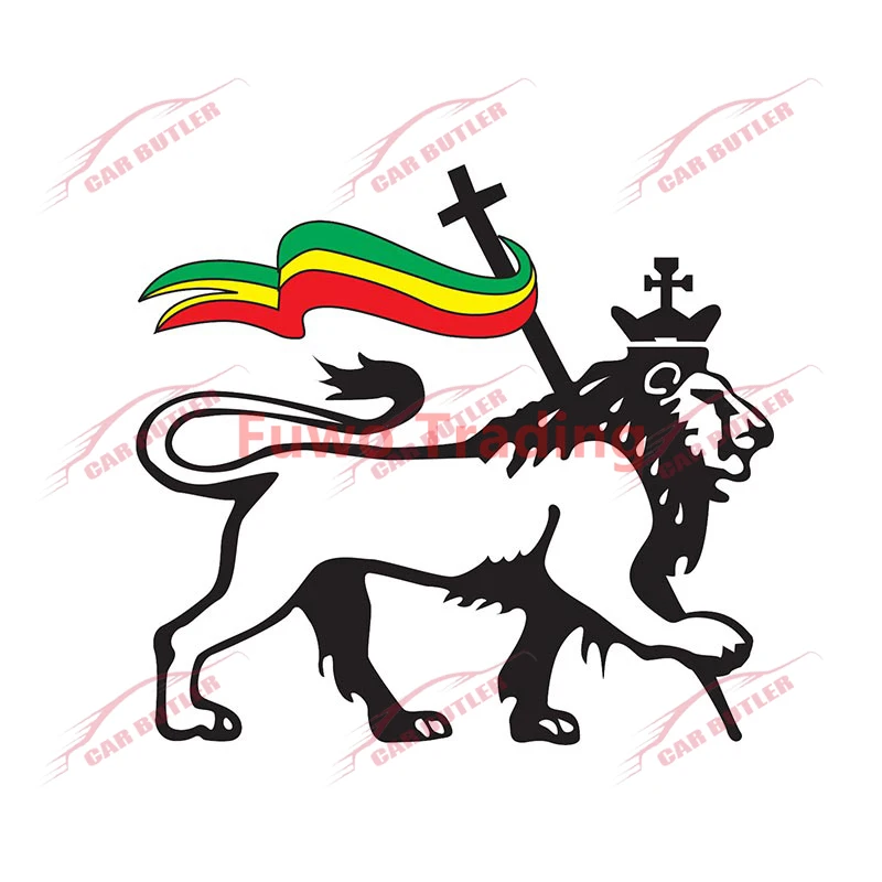 

Interesting Vintage Rasta License Plate ONE LOVE Vinyl Car Sticker Refrigerator DIY Decal Anti-UV Window Windshield Accessories