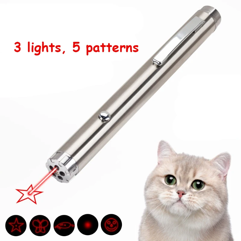 

Toys Indoor Cats DogsLaser Long Range 5 Modes Lazer Projection Playpen for Kitten Outdoor Pet Chaser Pet Supplies