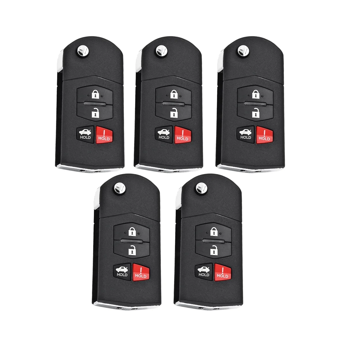 

5Pcs KEYDIY B14-4 Universal 4 Button B-Series Remote Control Car Key for KD900 KD900+ URG200 -X2 Mini for