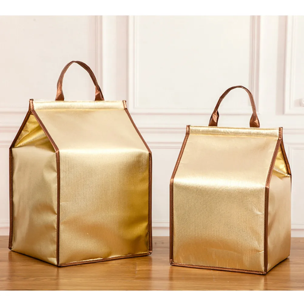 

Термосумка-тоут для тортов и мороженого, золотая, 8 дюймов, с сильной клейкой лентой, элегантный дизайн