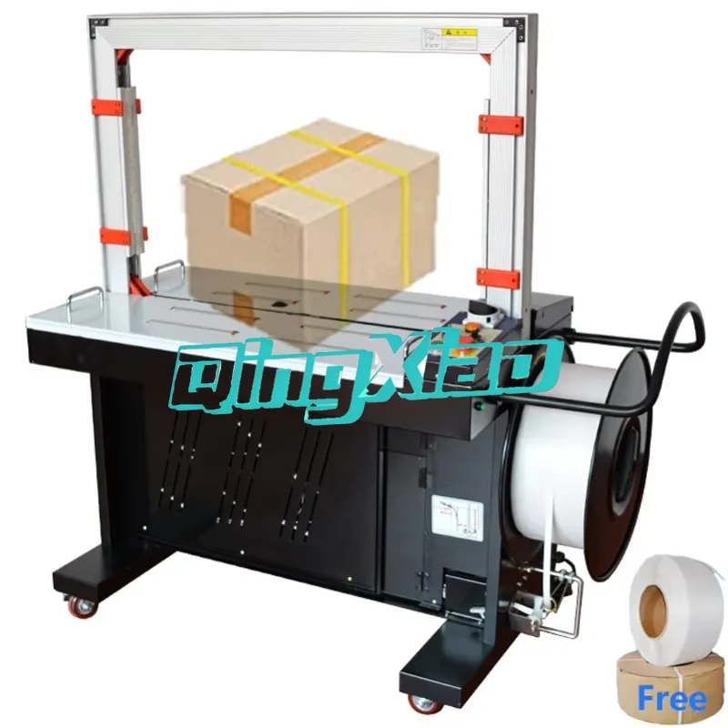 

High Quality Fully Auto Strapping Machine Carton Packing Tool Fast Tension Strong Sealing For Commercial Warehouse Logistics Use