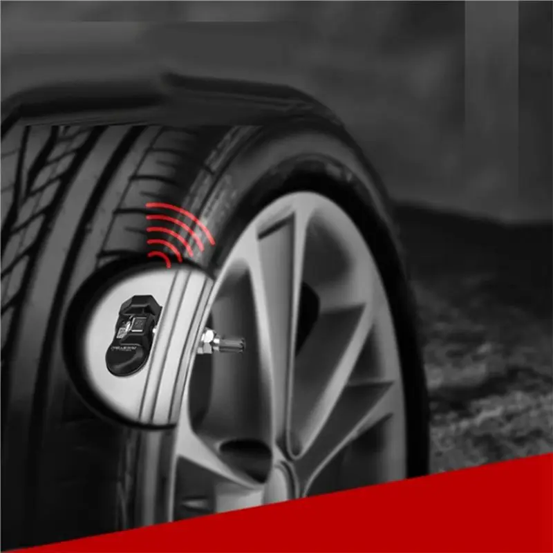 Unique 12Pcs Programming MX Sensor TPMS Tire Pressure Monitor Sensor 315MHZ 433MHZ Universal 2 In 1 Repair Tool Silver