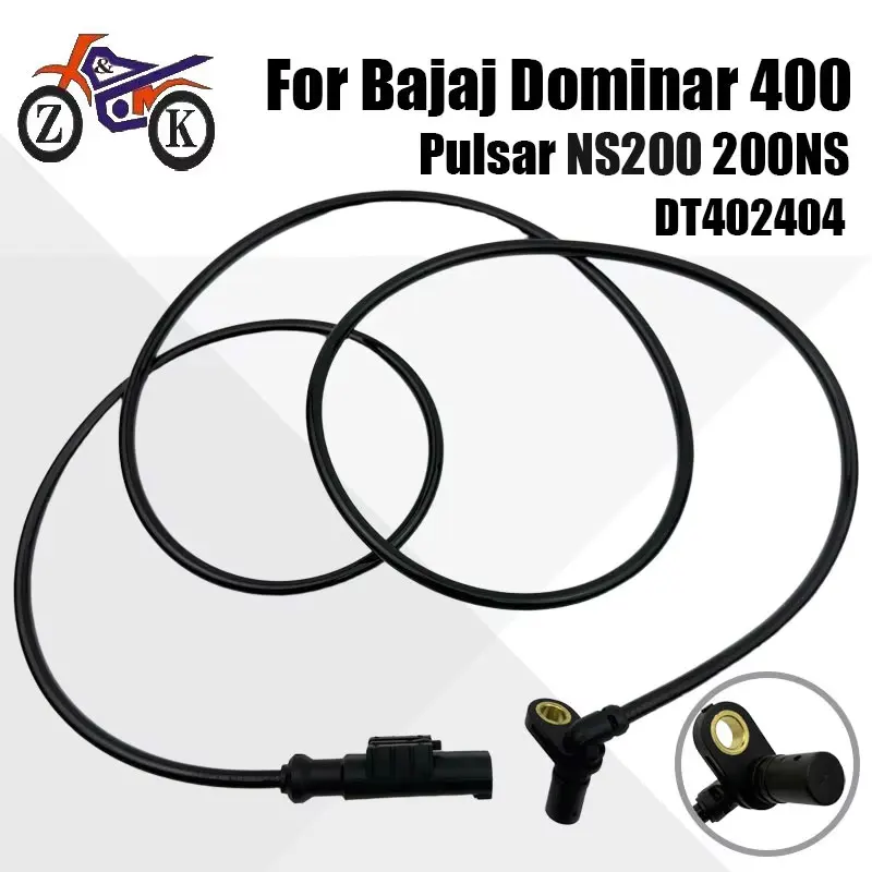 DT402404 Motorcycle ABS Wheel Speed Sensor Fit For Bajaj Dominar 400 Pulsar NS200 200NS Front Rear Wheel Sensor Replacement Part