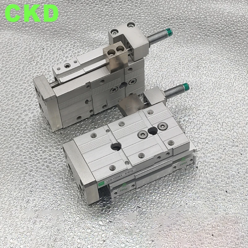 CLR-8-10,20,30,40,50,75 LCG-8-10,20,30,40,50,75 CKD Pneumatic Linear slider cylinder LCR LCG series