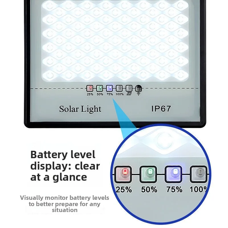태양광 조명 야외 정원 LED 반사등 정원 건물 햇빛 IP67 방수 램프 스포트라이트 비상 조명 벽등