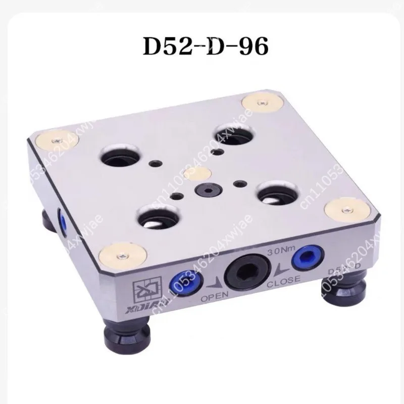 5 Axis Self-Centering Vise Clamp CNC Machining Center Replaceable Jaws Professional Fixture