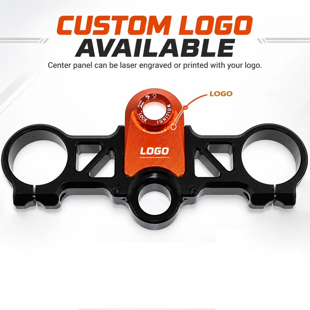 For RC200 RC390 2014-2021 CNC Aluminum Front Fork Lowering Triple Tree Front End Upper Top Clamp