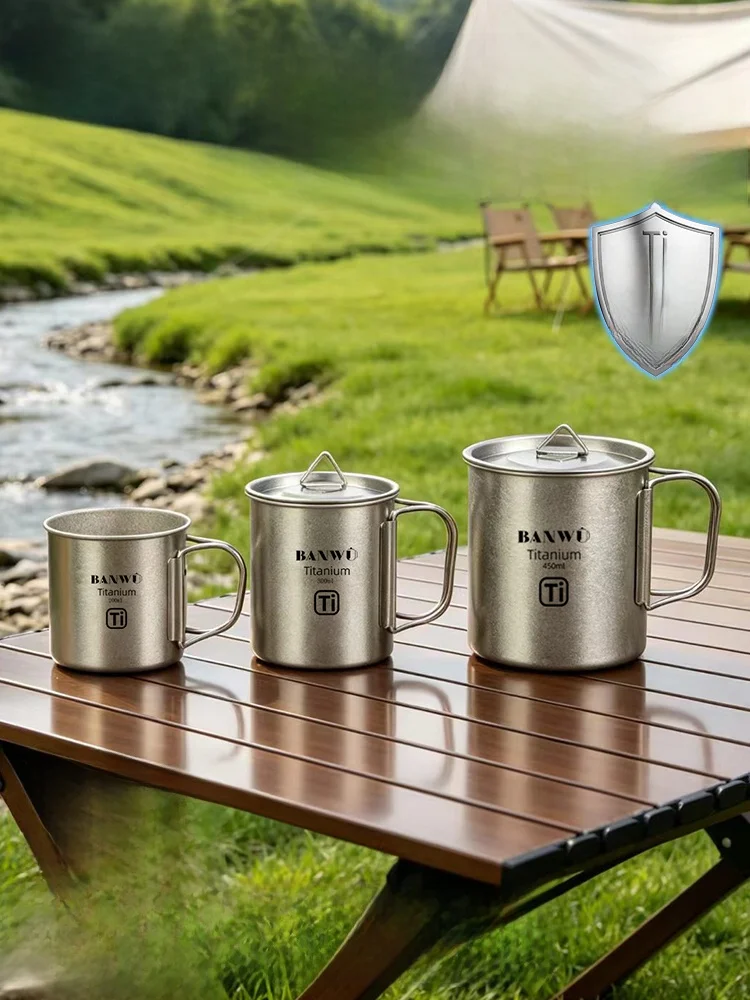 portable-pure-titanium-cup-stacking-titanium-mug-outdoor-camping-water-cup-single-layer-tea-coffee-cup-with-lid-for-travel