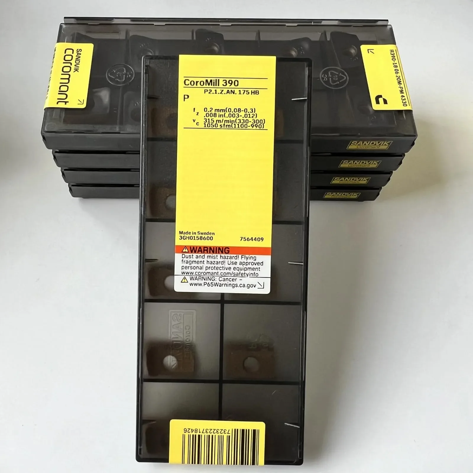 الأصلي SANDVIK / R390-180620M-PM 4330 / سبائك الصلب CNC شفرة 10 قطعة