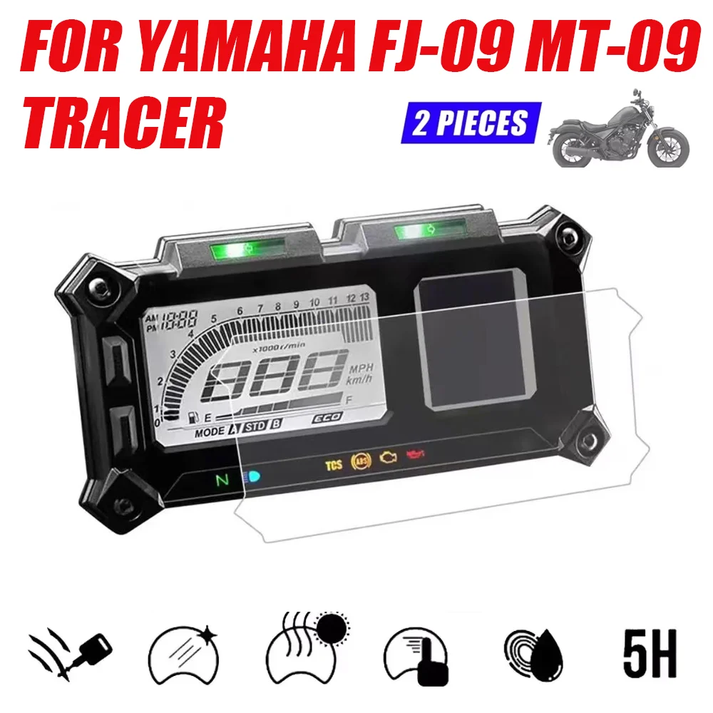 

Motorcycle Instrument Cluster Scratch Screen Film Protector For Yamaha FJ-09 900 Tracer MT-09 FJ MT 09 Tracer XT1200Z XT 1200Z