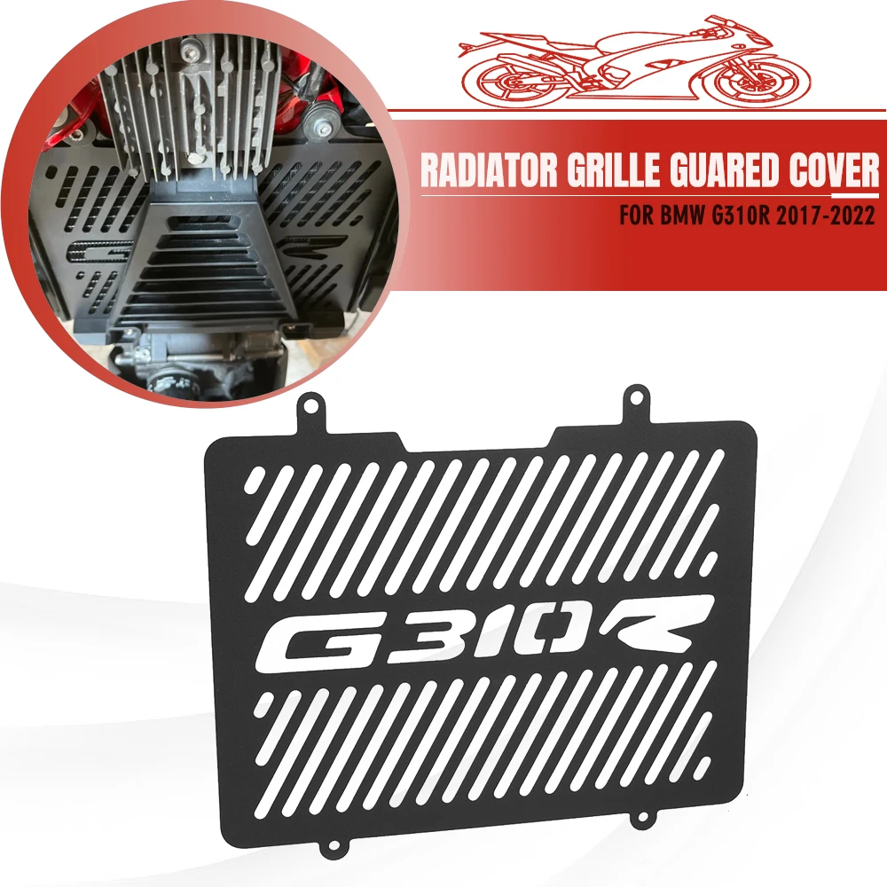 

Motorcycle Radiator Grille Guard Protector Grill Protection Cover Accessories For BMW G310R 2017 2018 2019 2020 2021 2022 G 310R