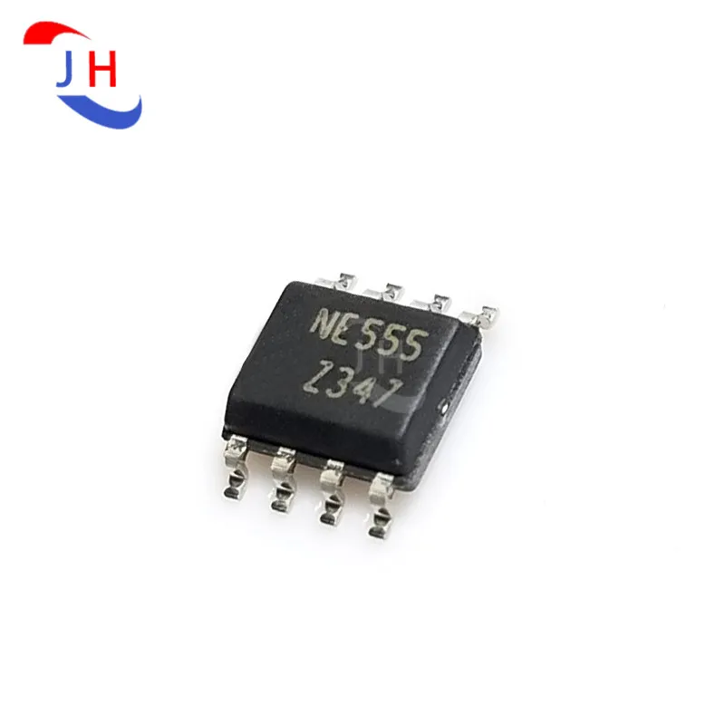 10PCS NE555DT NE555D Single Bipolar Timer Chip Patch SOP8 NE555 A Large Number of Chips Are in Stock