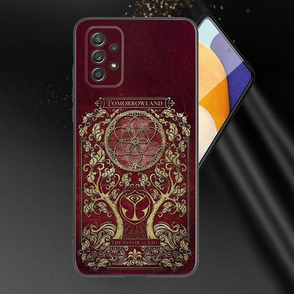 Music Festival Tomorrowlands Phone Case For Samsung Galaxy A13,A21s,A22,A31,A32,A52,A53,A71,A80,A91 Soft Black Phone Cover