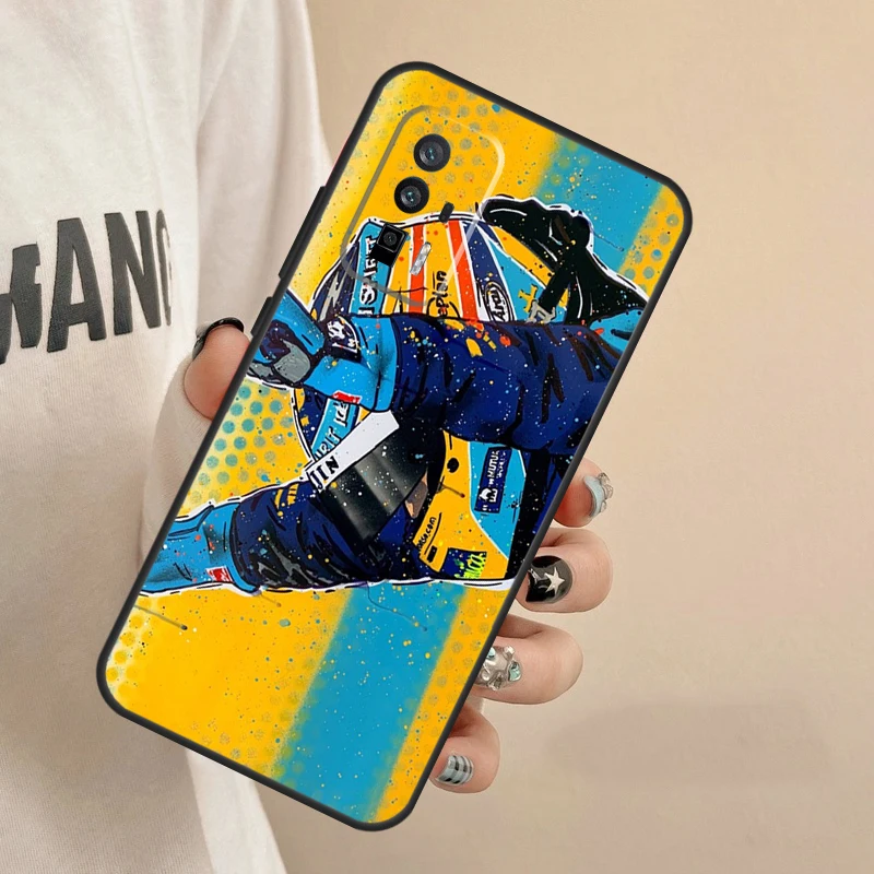 Fernando Alonso Case For Xiaomi 13 Pro 11T 12T 12 Lite 12X Cover For POCO F5 X3 X5 Pro M6 M5s F4 X4 GT F3