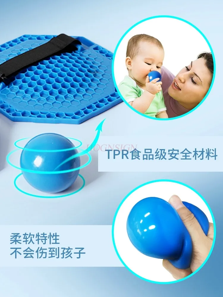 끈끈한 공 끈끈한 아기 장난감 실내 및 실외 부모-자식 상호 작용 흡입 컵 끈끈한 표적 던지기 어린이 스포츠