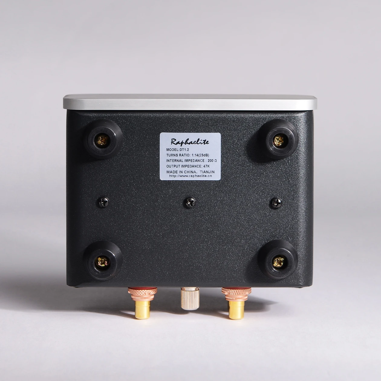 Raphaelite DT1.2 Mono MC Turntable Permalloy Step-Up Transformer 200 Ω: 47K Ω, turn Ratio 1:14 (23dB)