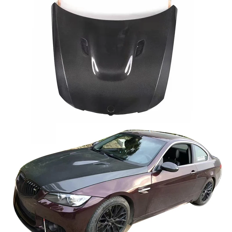 

High Quality M3 Style Carbon Fiber Engine Cover Hood for E92 E93 M3 Carbon Fiber Bonnet 12+ Peect Fitment
