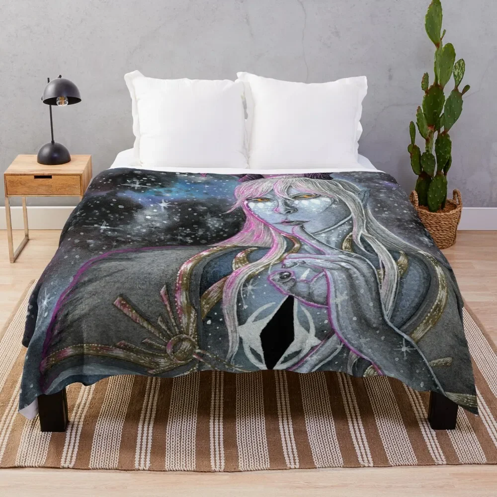 

Fanart Aaravos Throw Blanket Blankets For Bed Beach Blankets