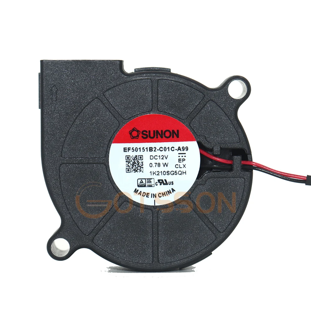 

Brand Original Sunon EF50151B2-C01C-A99 DC 12V 0.78W 50*15MM 5CM Blower cooling fan