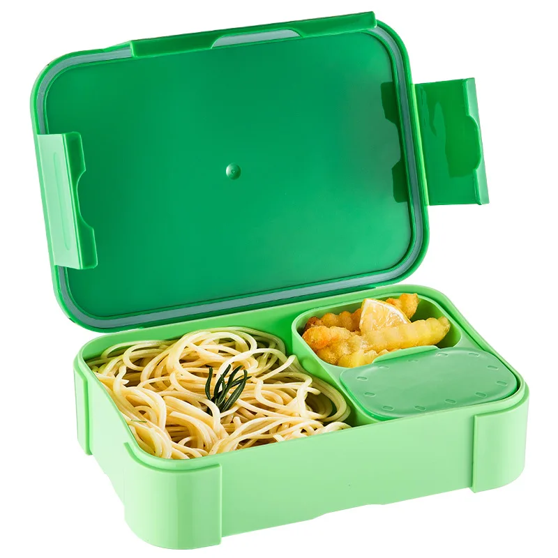 

Children's Mini Bento Box Can Be Heated in The Microwave Student Compartment Sealed Lunch Box Snack Box