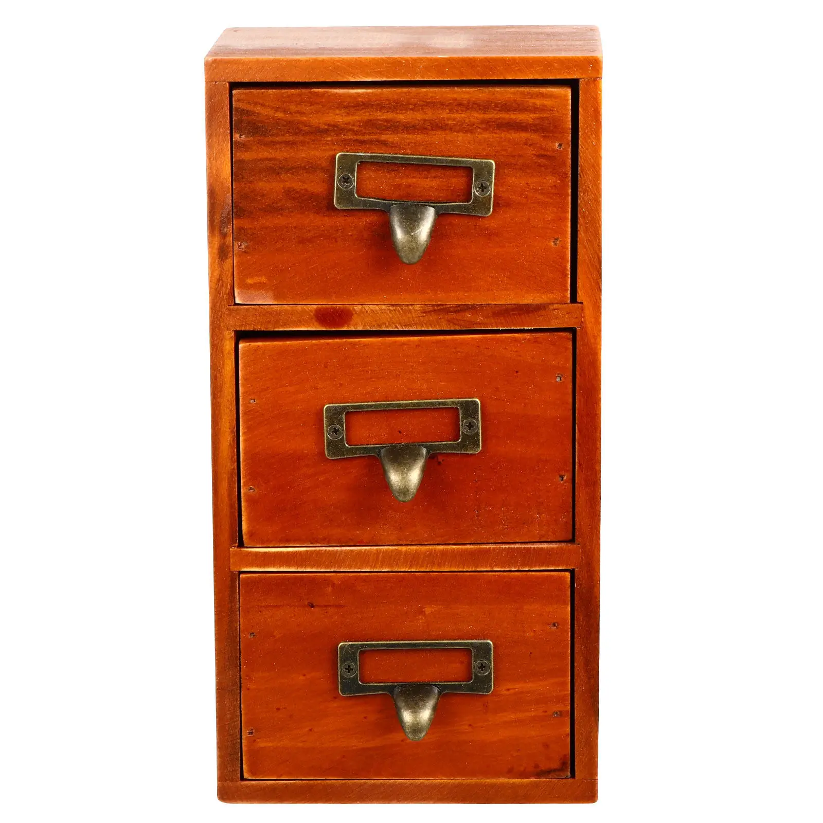 

Деревянный настольный органайзер премиум-класса: многофункциональный контейнер для косметики, ручек и мелочей, простой настольный сортировочный бокс