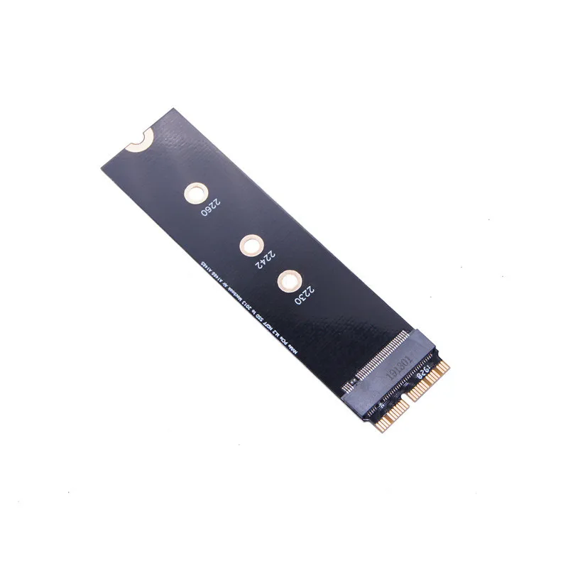 Adaptador M2 SSD M.2 PCIE NVME tarjeta convertidora SSD para Apple Macbook Air Pro 2013 2014 2015 2017 Año A1465 A1466 A1398 A1502 A1419