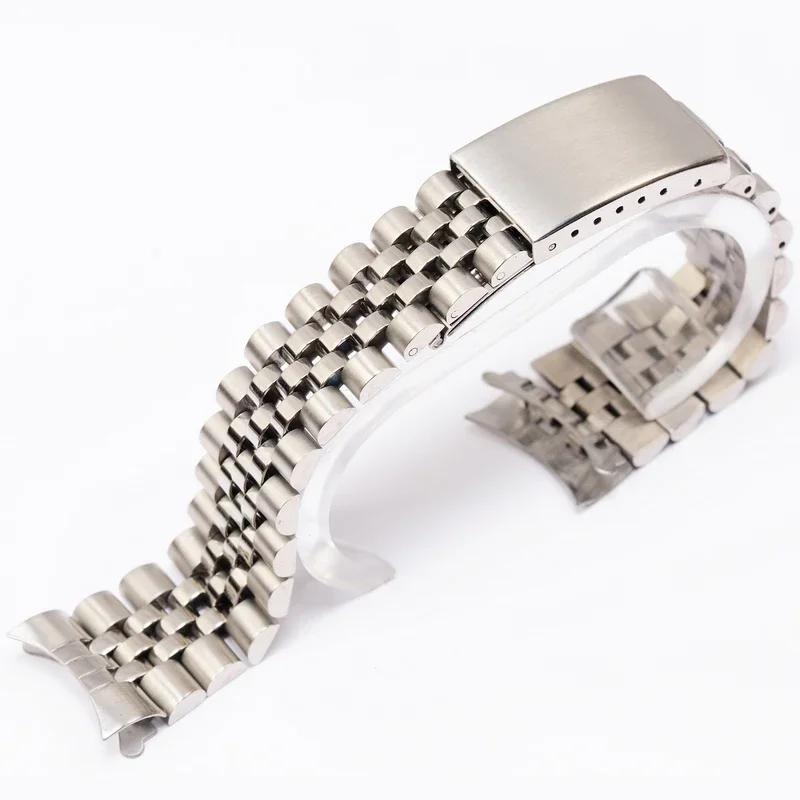 Stainless Steel Watch Band for Seiko Universal Comfortable to Wear Watch Strap Accessories 13mm 17mm 19mm 20mm Wrist Strap