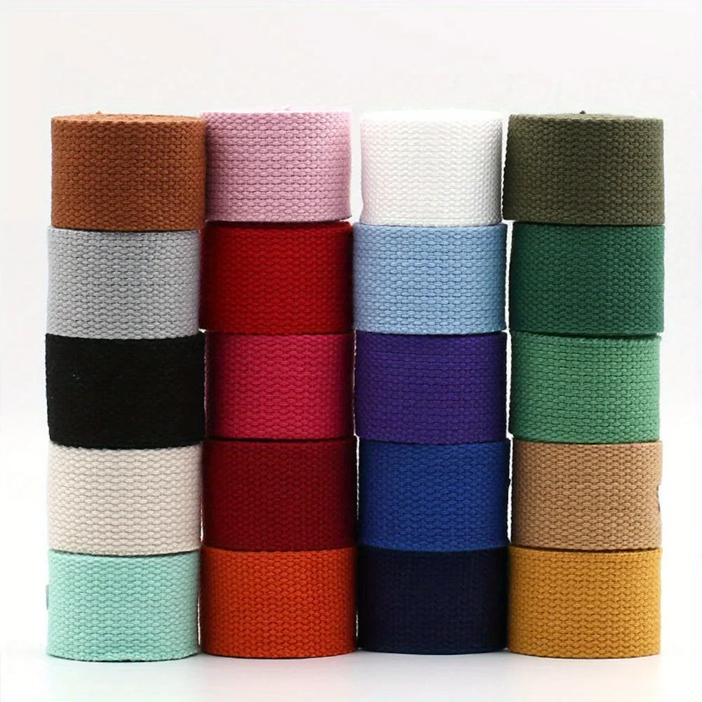 5M*32mm Portable Webbing Strapping for Backpack Bag DIY Sewing Belt Accessories Apparel Decoration Ribbon