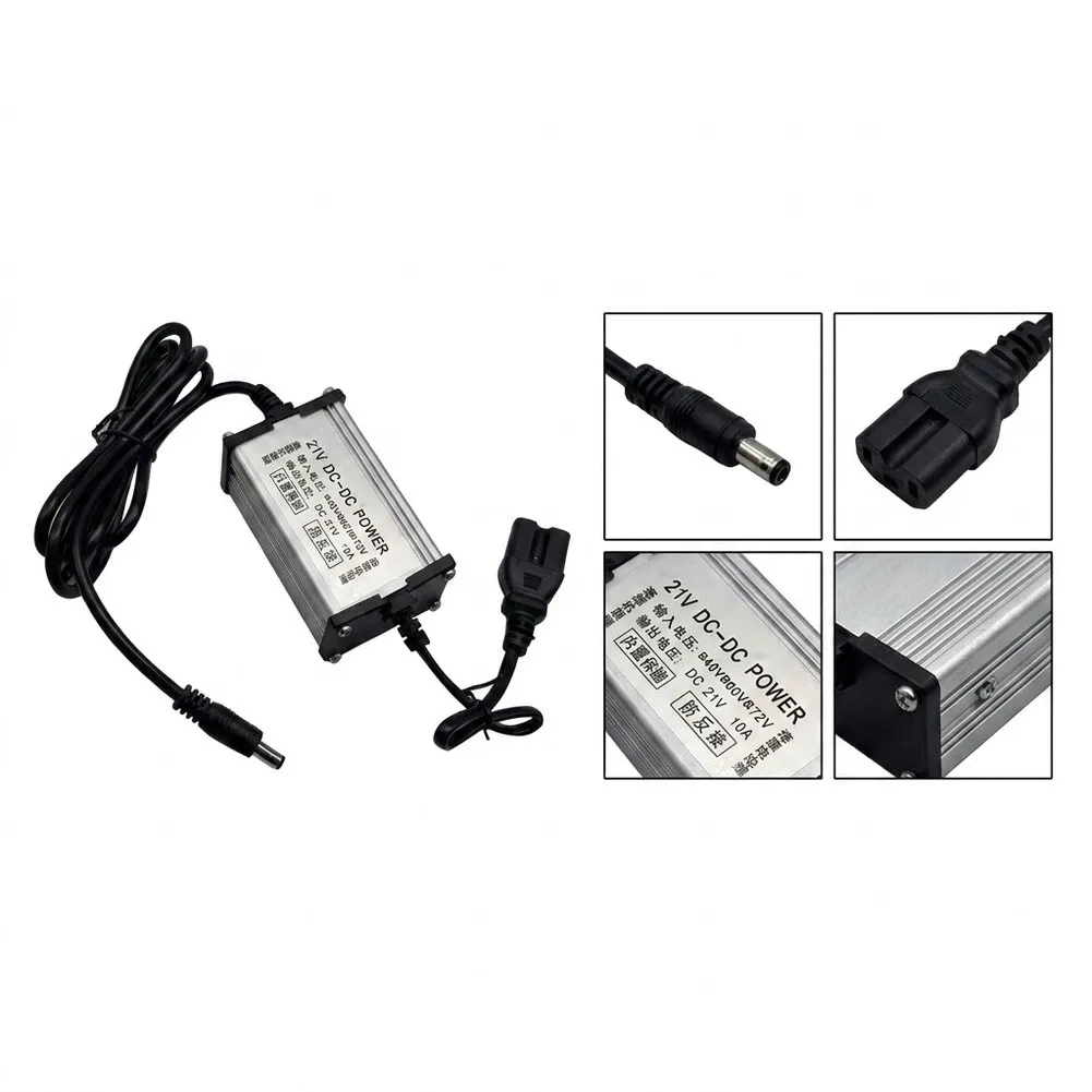 High Current DC Converter 72V To 21V Converter For Mobile Power Stations Wide Voltage Input Range Metal And Plastic Housing
