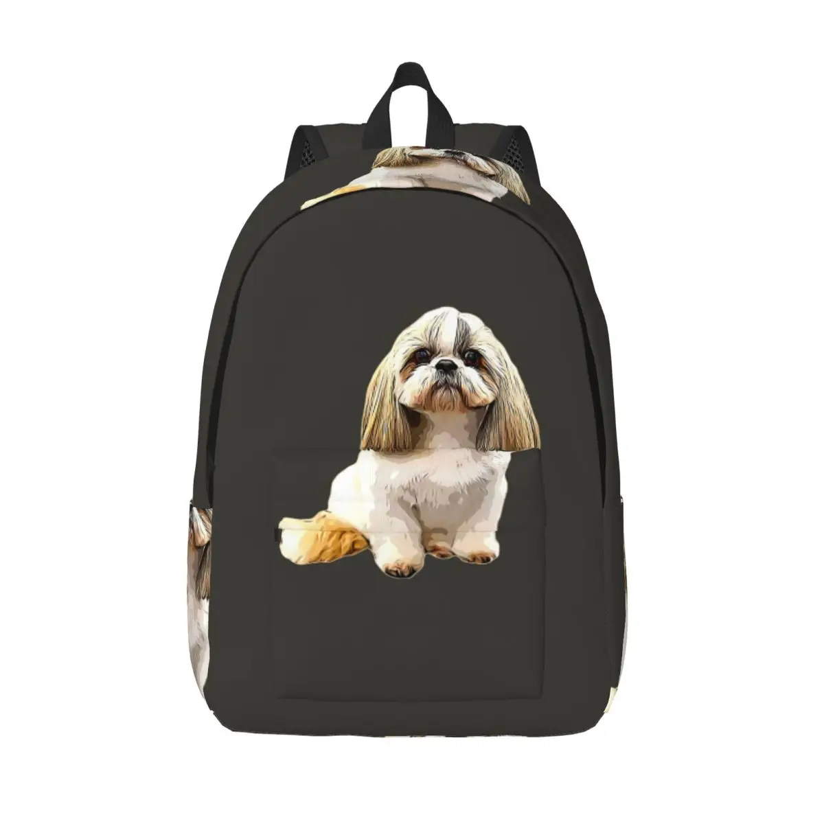 

Рюкзак для школьников Shih Tzu Dog, школьная сумка, походный рюкзак для путешествий, сумка для книг для мальчиков и девочек, сумки на плечо