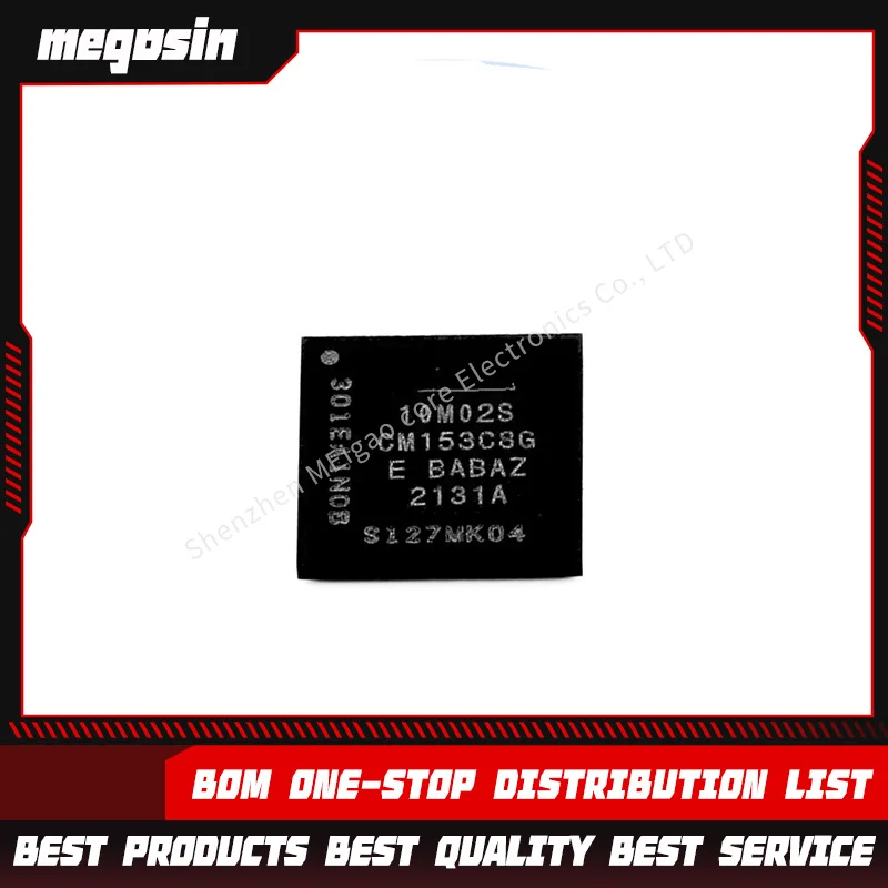 1PCS/LOT 10M02SCM153I7G 10M02SCM153C8G 10M02SCM153 I7G C8G  BGA153 Editable logic chip