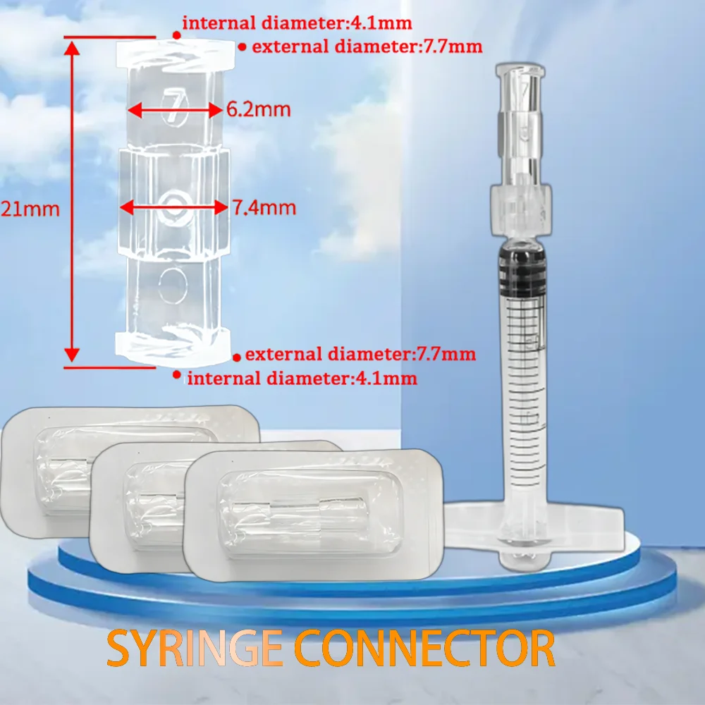 

Leak Proof Luer-lock Connector Medical Sterile Disposable Syringe Connector Luer Thread Connector Pp Material Disposable Coupler