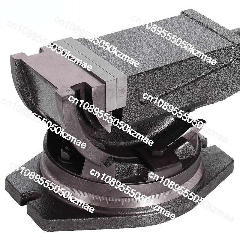 Tilt Flat Pliers, 360° Rotation Precision Vice, 4/5/6 Inch Universal Taper Swivel Jaw Bench Clamp for Craft