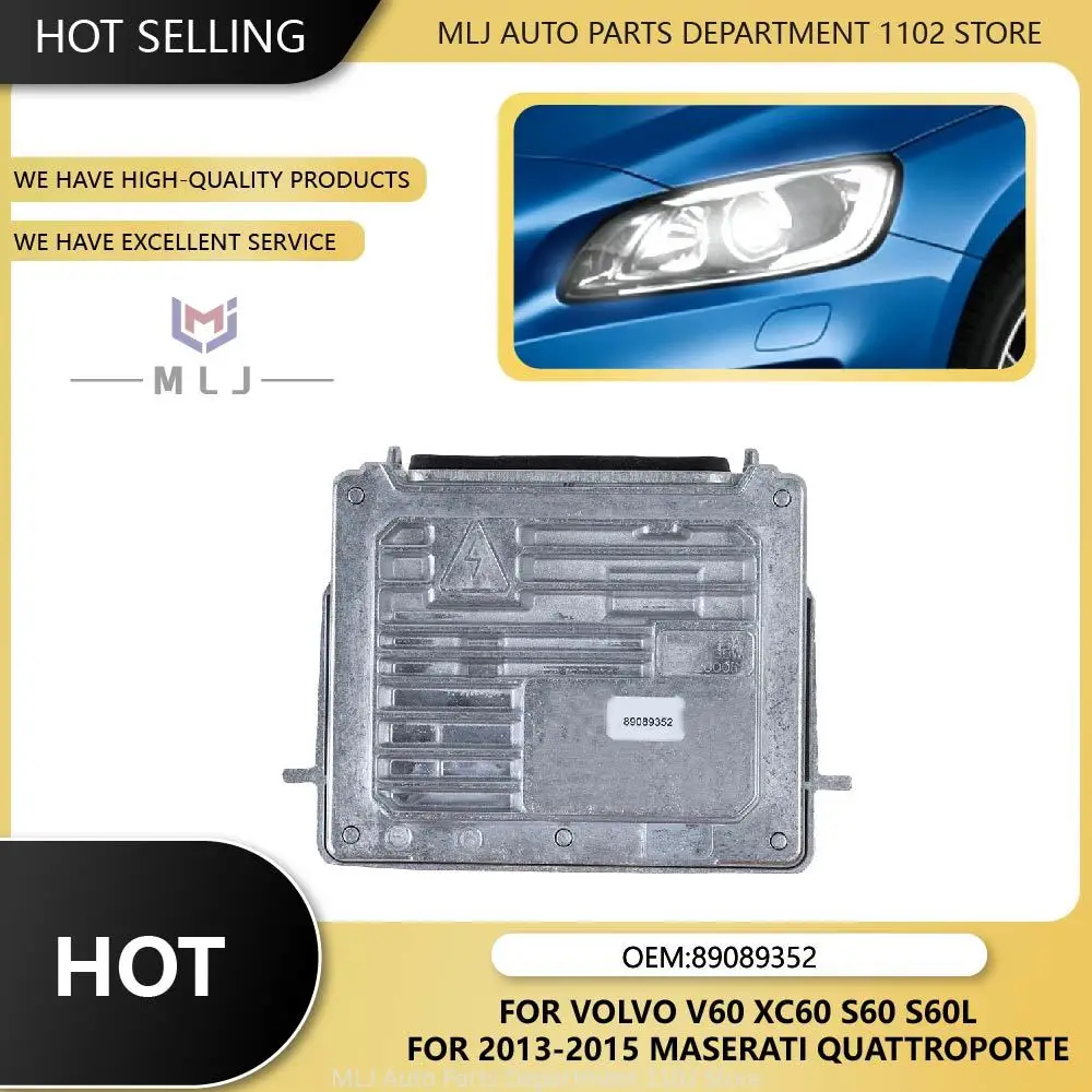 

89089352 Блок управления балластом фар D3S D3R для Volvo V60 XC60 S60 S60L, Maserati Quattroporte 2013-2015, 22840414