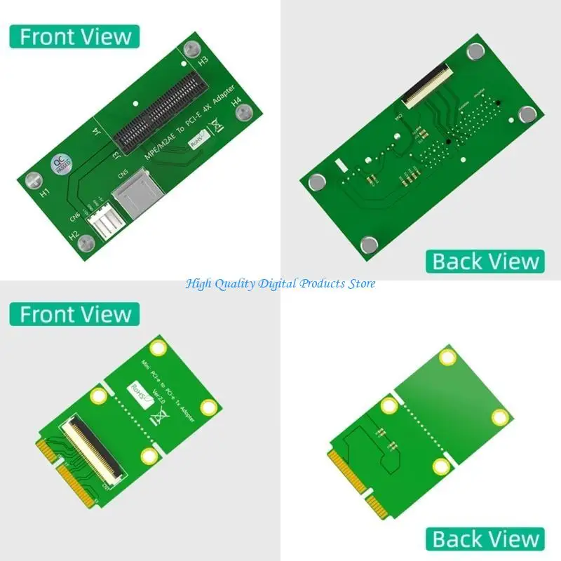 

U2JE Mini PCI-e mPCIe To PCIe Riser Extension Cable for Computer Enthusiasts
