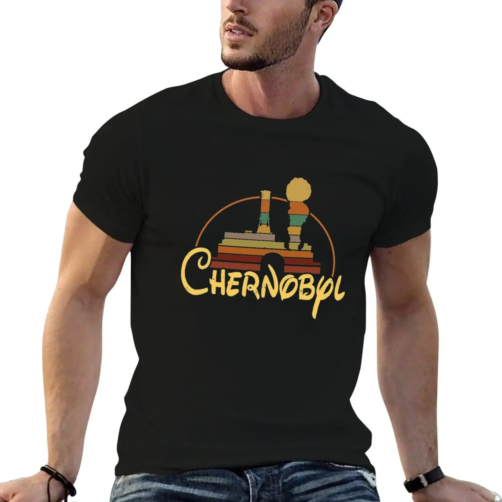 

T Chernobyl Fantasy Logo RBMK Roentgen Not Great Not Terrible Nuclear Power Liquidator Station Roent T-Shirt